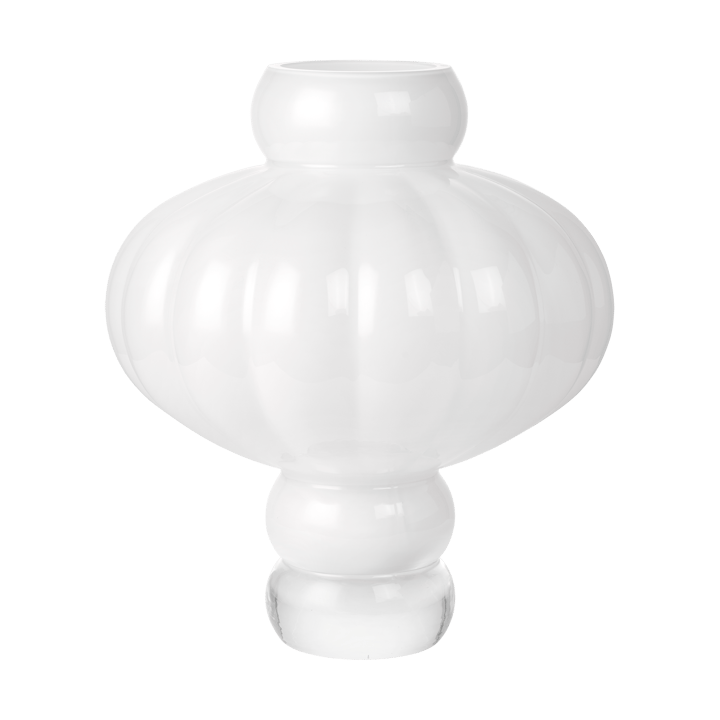 Balloon 气球花瓶 透明 40cm - 蛋白石 白色 - Louise Roe