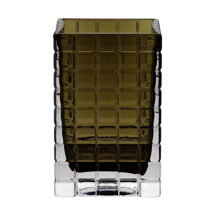 City Lights系列三头玻璃烛台 - 橄榄色 - Louise Roe