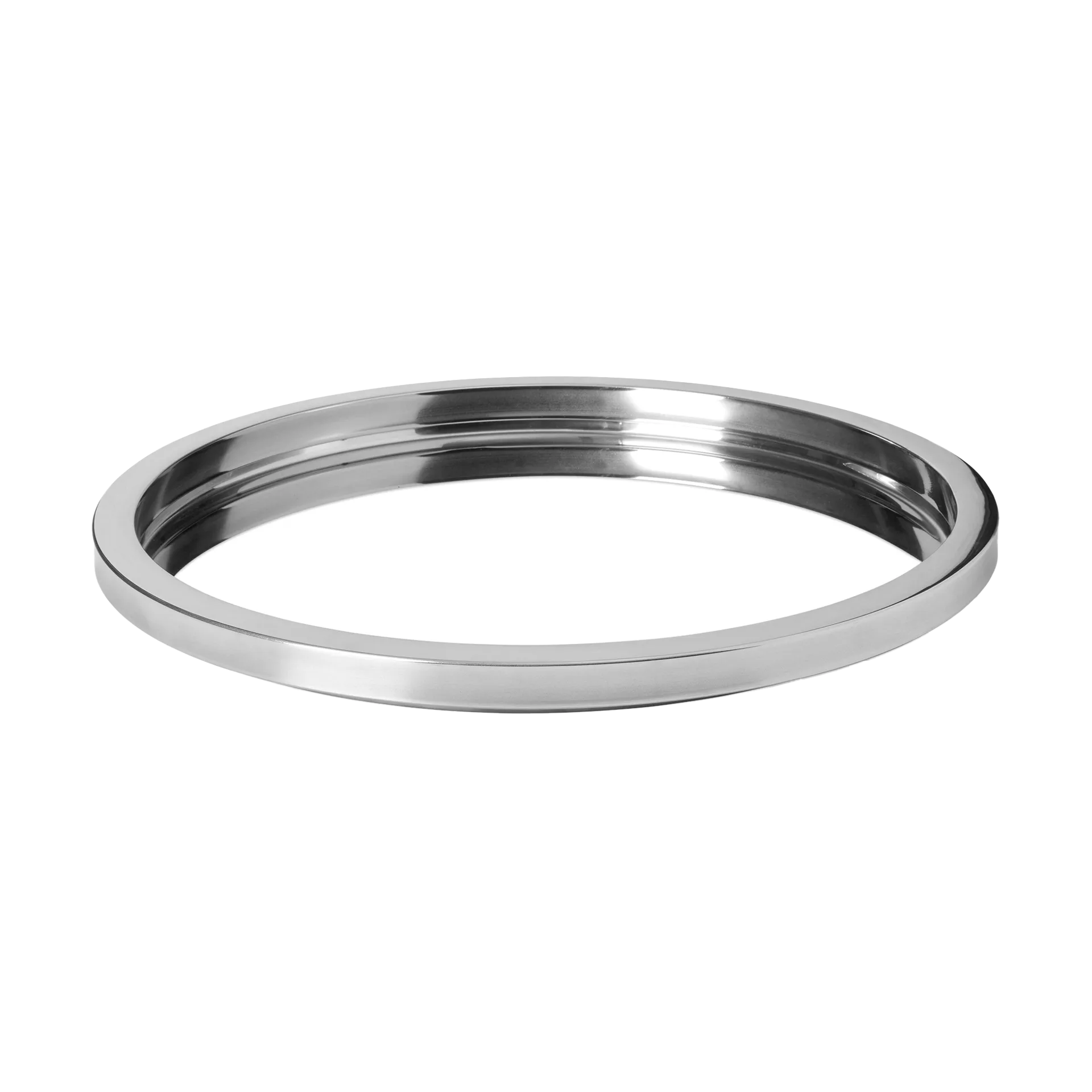 Louise Roe serving 托盘 Ø56 cm, 不锈钢 Louise Roe