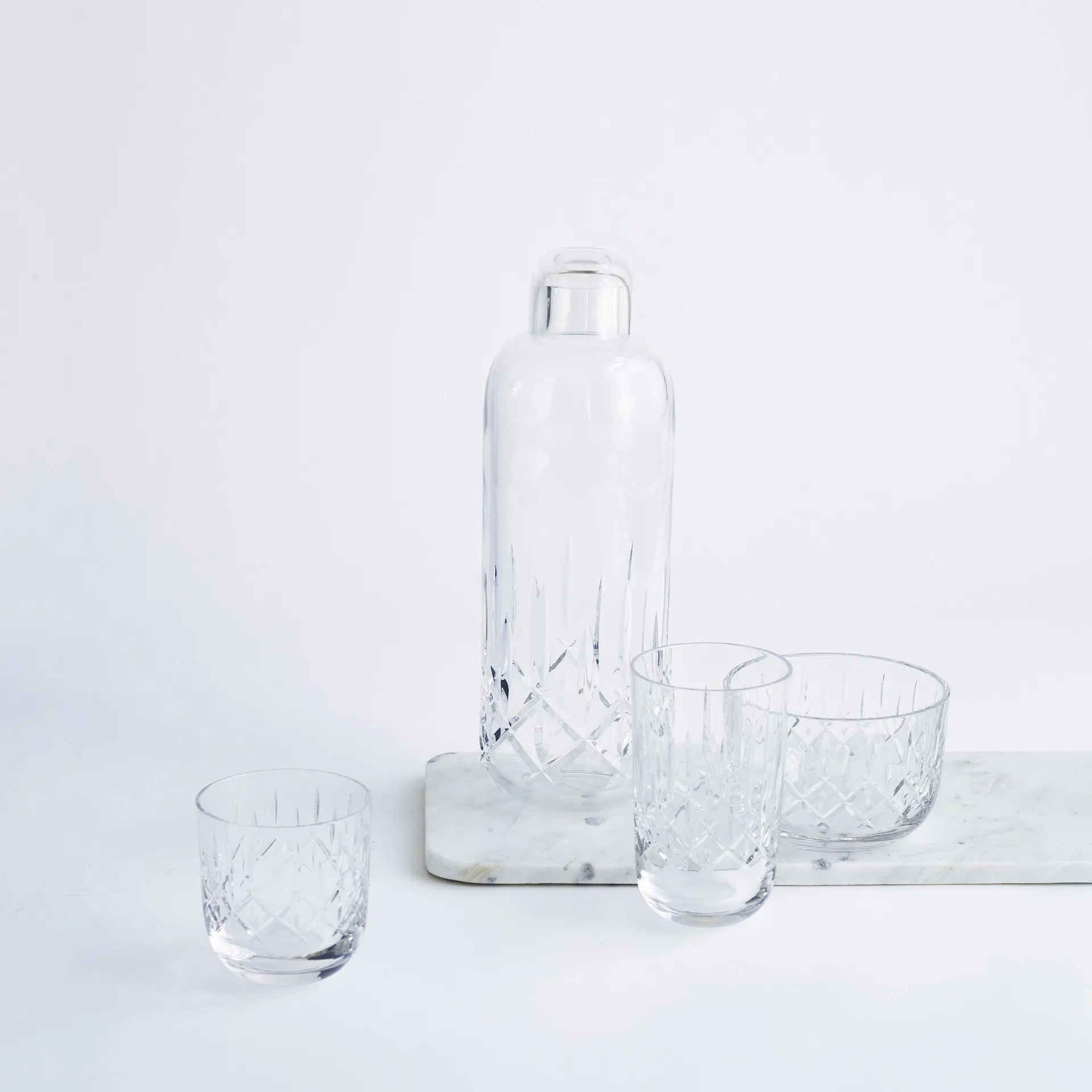 Louise Roe whiskeyglass 30 cl, clear Louise Roe