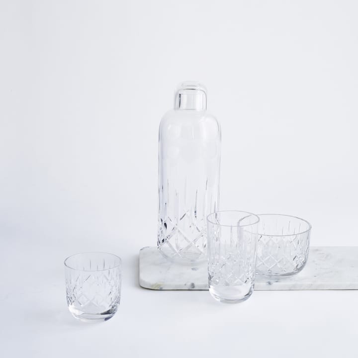 Louise Roe whiskeyglass 30 cl, clear Louise Roe