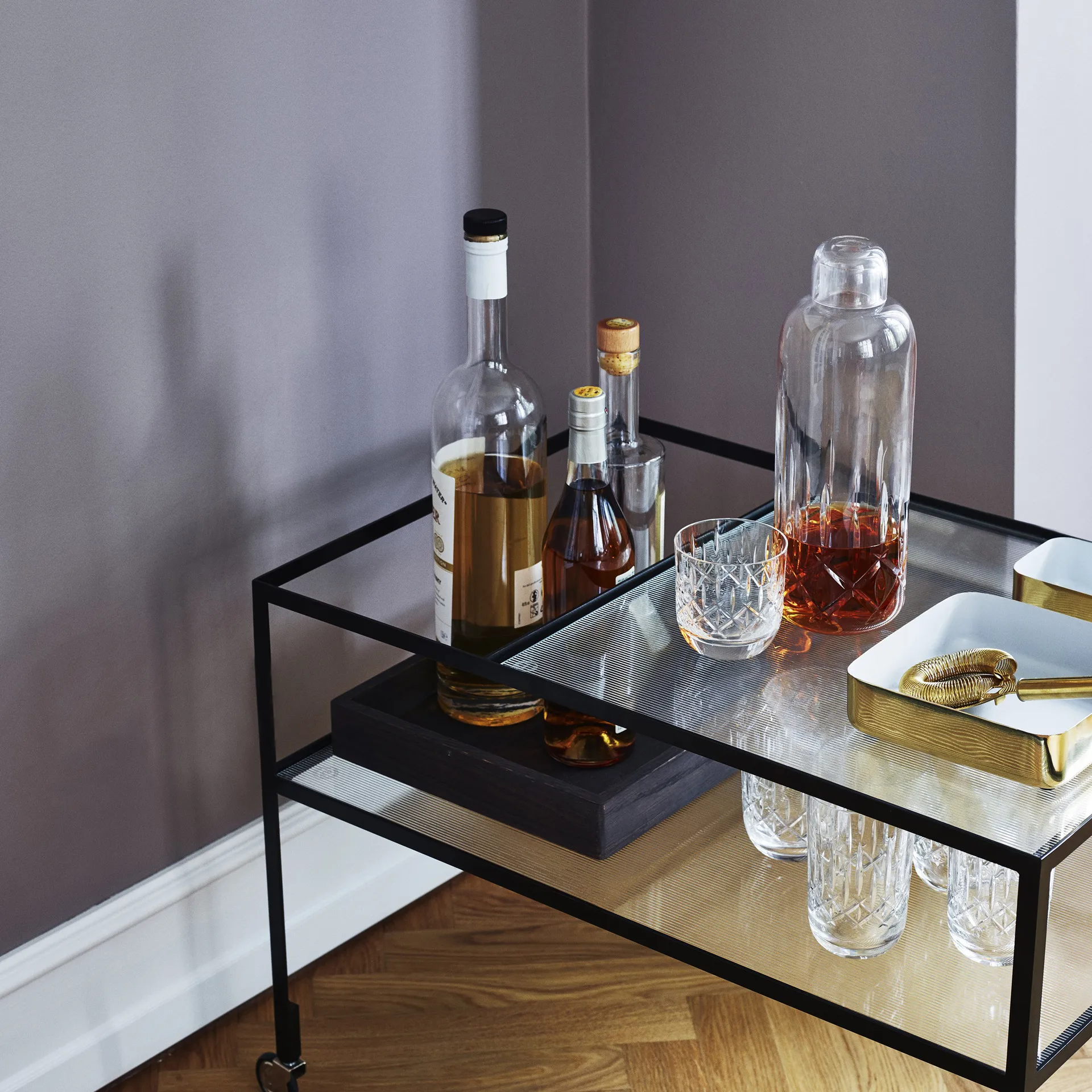 Louise Roe whiskeyglass 30 cl, clear Louise Roe