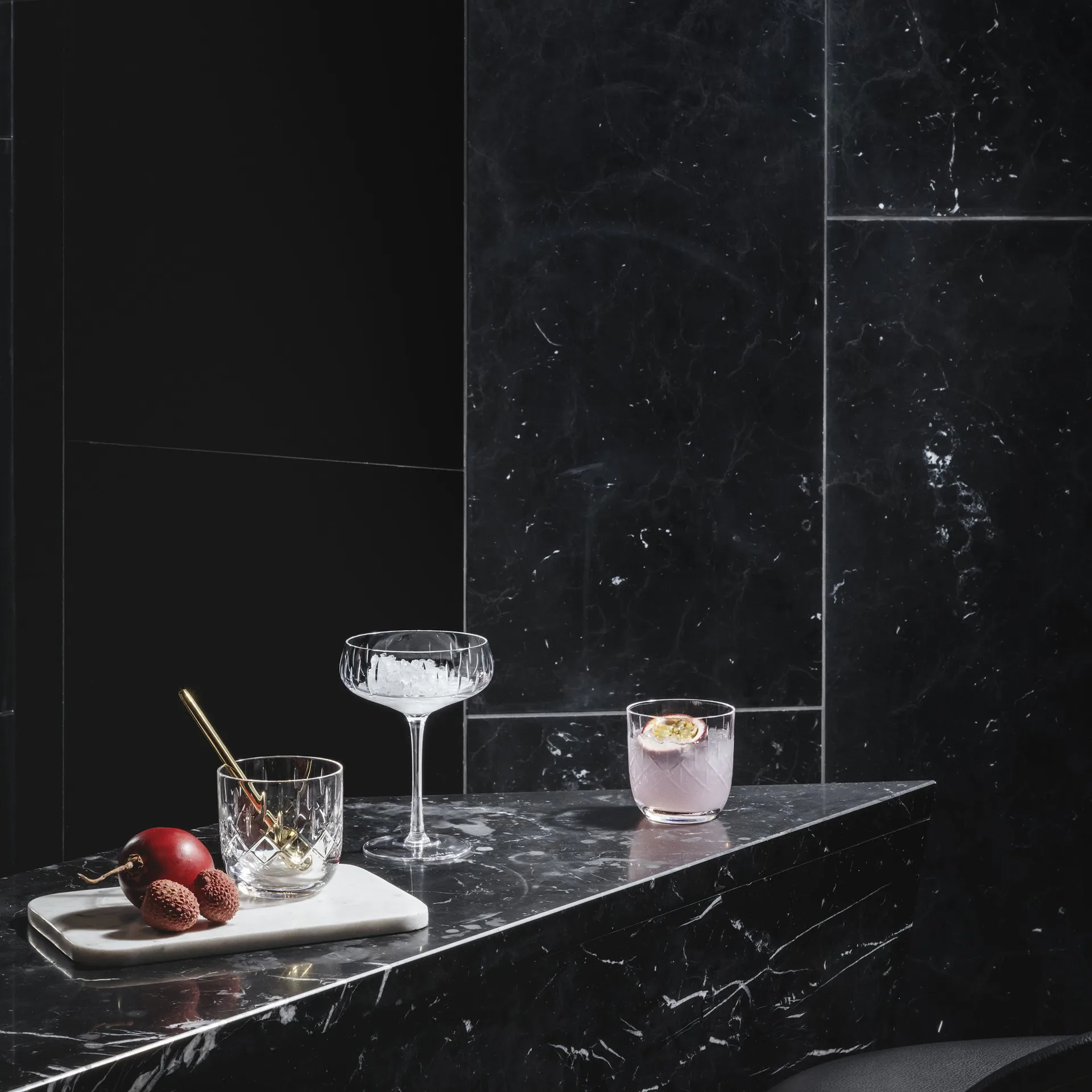 Louise Roe whiskeyglass 30 cl, clear Louise Roe