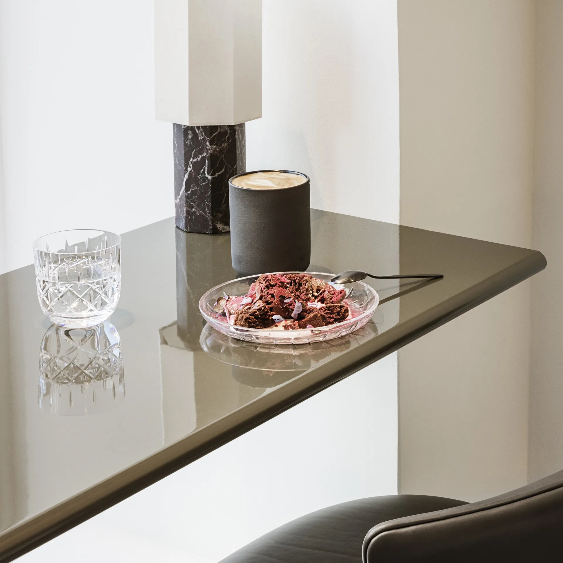 Louise Roe whiskeyglass 30 cl, clear Louise Roe