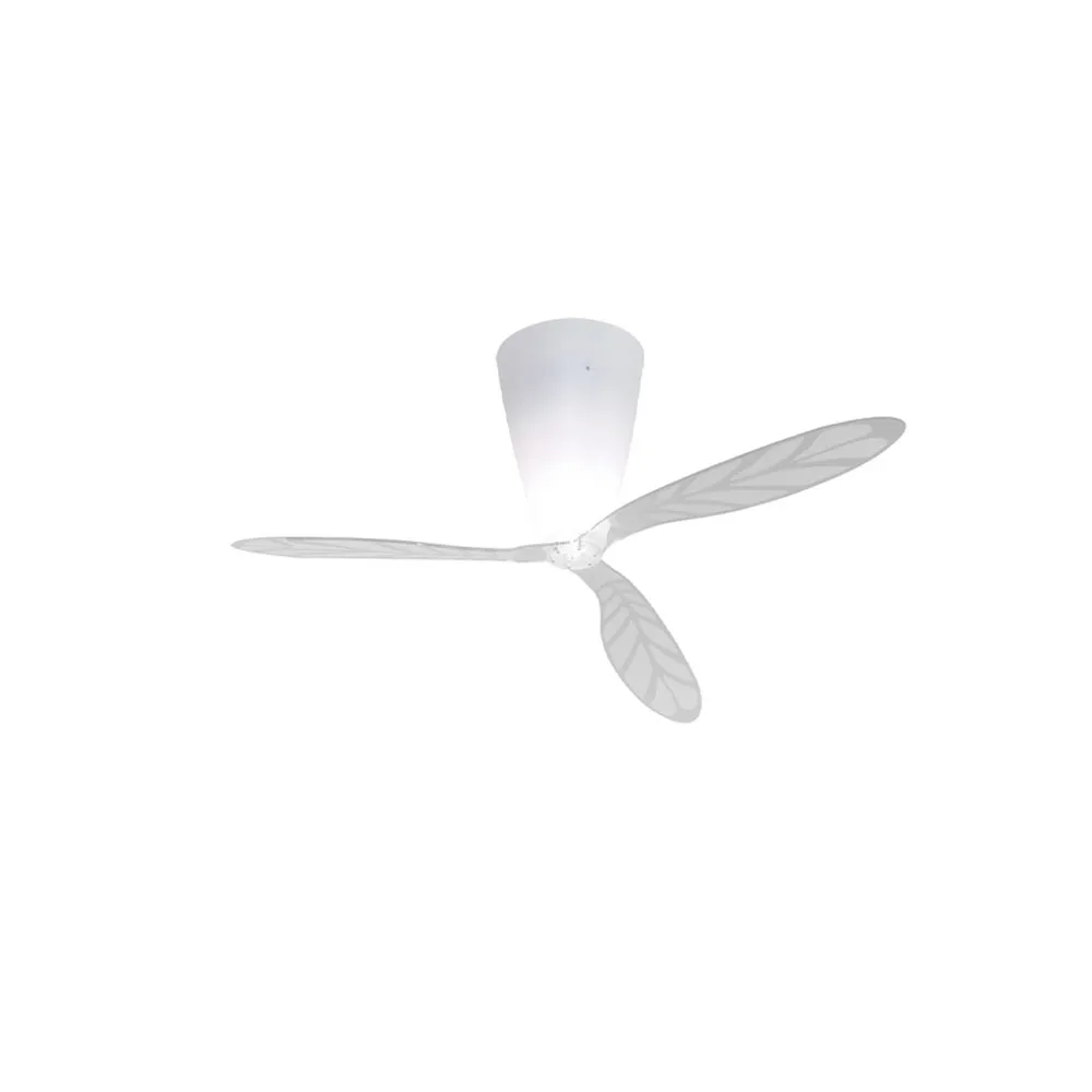 Blow ceiling 灯, 透明, patterned leaves Luceplan