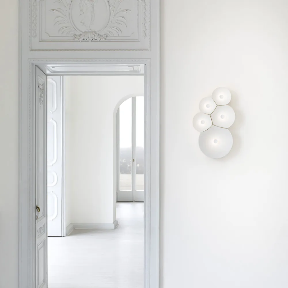 Bulbullia 壁灯, 白色 Luceplan