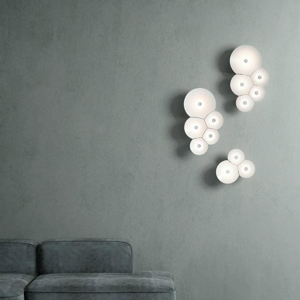 Bulbullia 壁灯, 白色 Luceplan