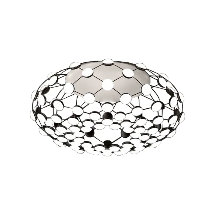 Mesh 北欧简约风格吸顶灯 - 黑色 - Luceplan