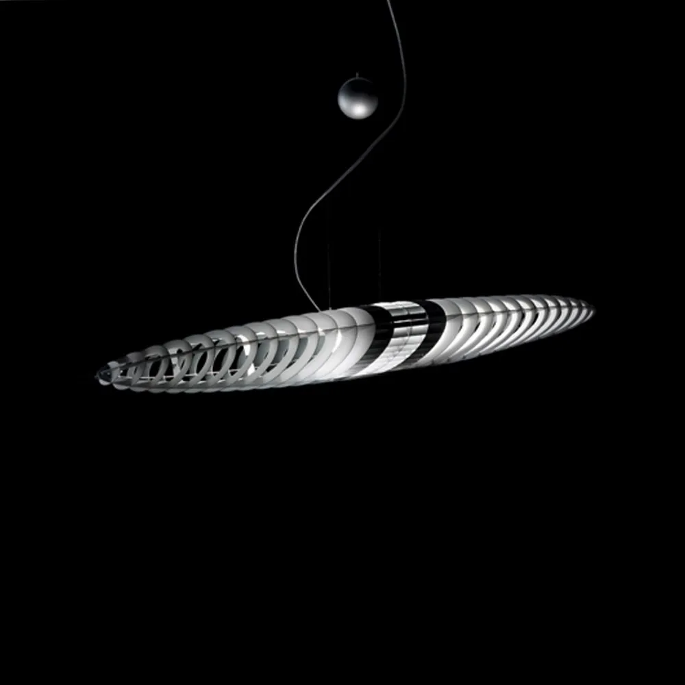 Titania D17 吊灯, Aluminium-interchangeable light filters Luceplan