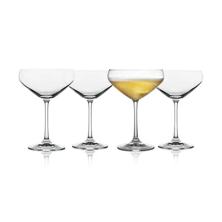 Juvel 碟形香槟杯 340ml 4只装 - 晶透 - Lyngby Glas