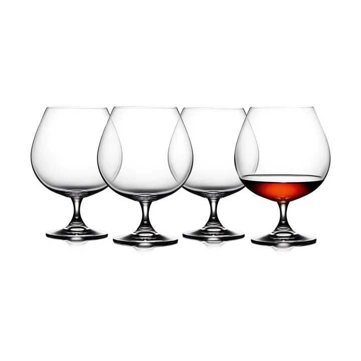 Juvel 干邑酒杯 690ml 4只装 - 晶透 - Lyngby Glas