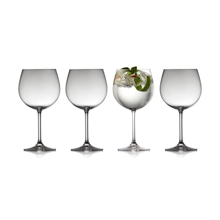 Juvel gin & tonic 玻璃 57 cl 四件套装 - Crystal - Lyngby Glas