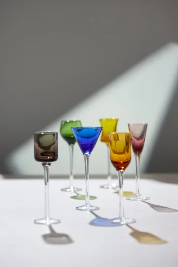 Lyngby Glas 烈酒杯 2.5-50ml 6件装 - 混色 - Lyngby Glas