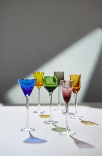 Lyngby Glas 烈酒杯 2.5-50ml 6件装 - 混色 - Lyngby Glas