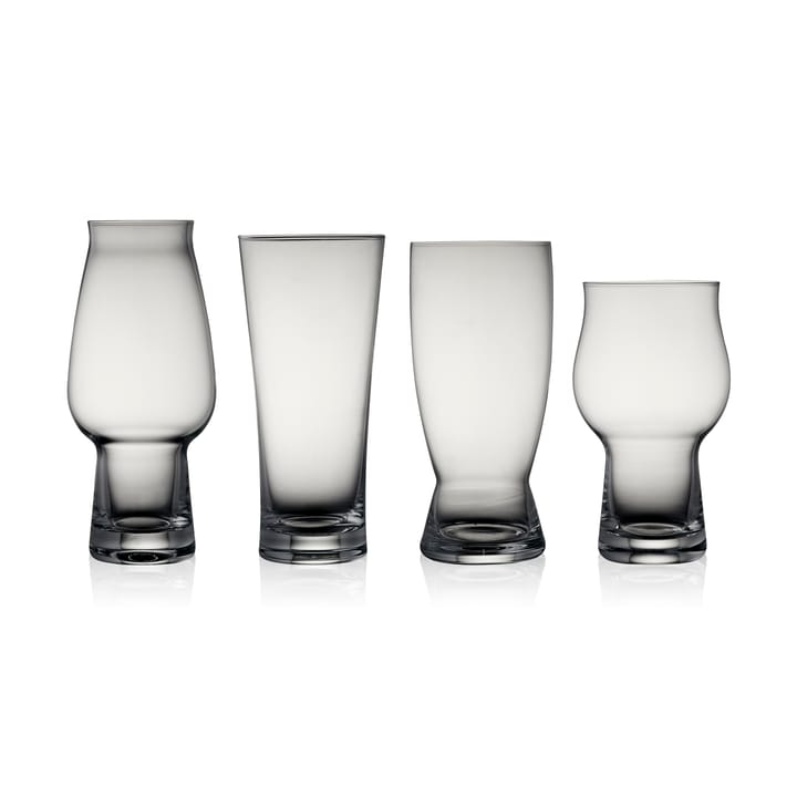 Lyngby Glas 啤酒玻璃杯 set 4件 - Crystal - Lyngby Glas