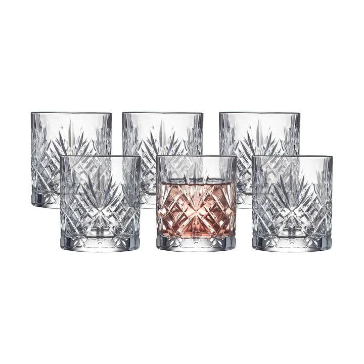 Melodia 水杯 230ml 6只装 - 晶透 - Lyngby Glas