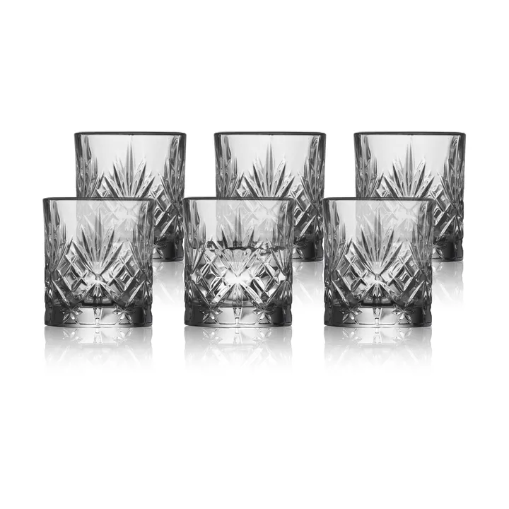 Melodia 小酒杯 80ml 6包装 - 透明 - Lyngby Glas