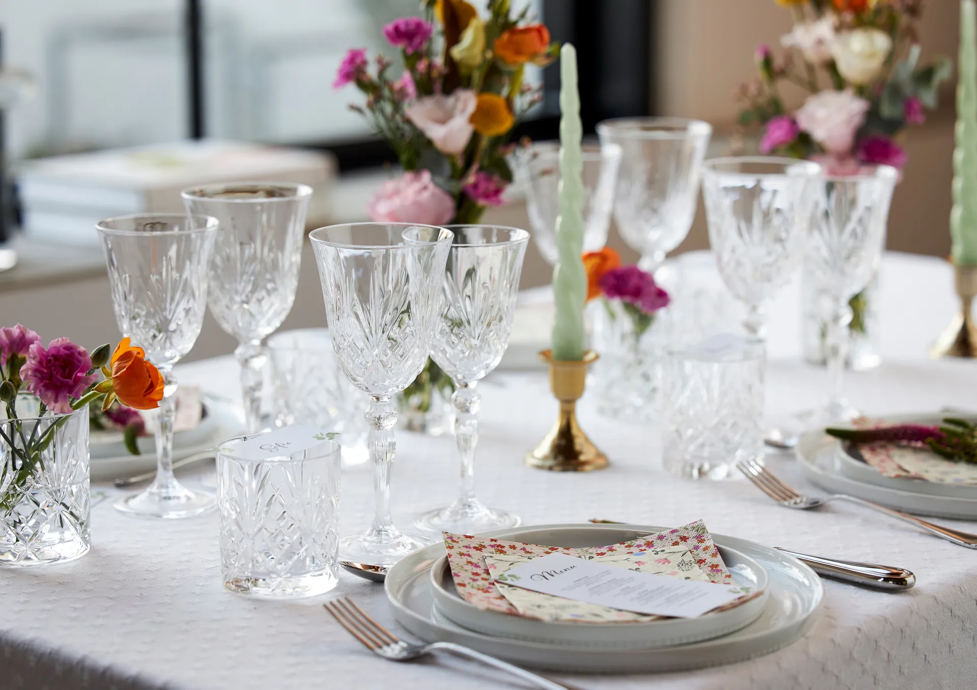 Melodia white 红酒杯 21 cl 四件套装, Crystal Lyngby Glas