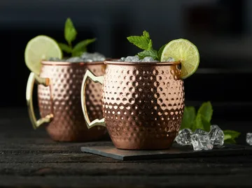 Moscow mule 马克杯 550ml 2只装 - 铜色 - Lyngby Glas