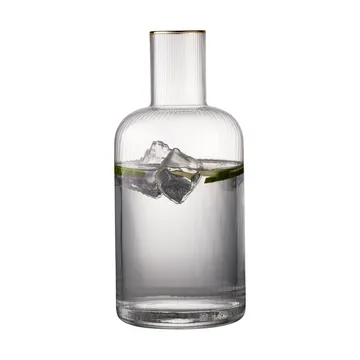 Palermo Gold 金色水瓶 1.5l - 透明_金色 - Lyngby Glas