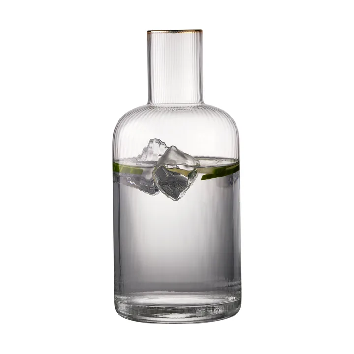 Palermo Gold 金色水瓶 1.5l - 透明_金色 - Lyngby Glas