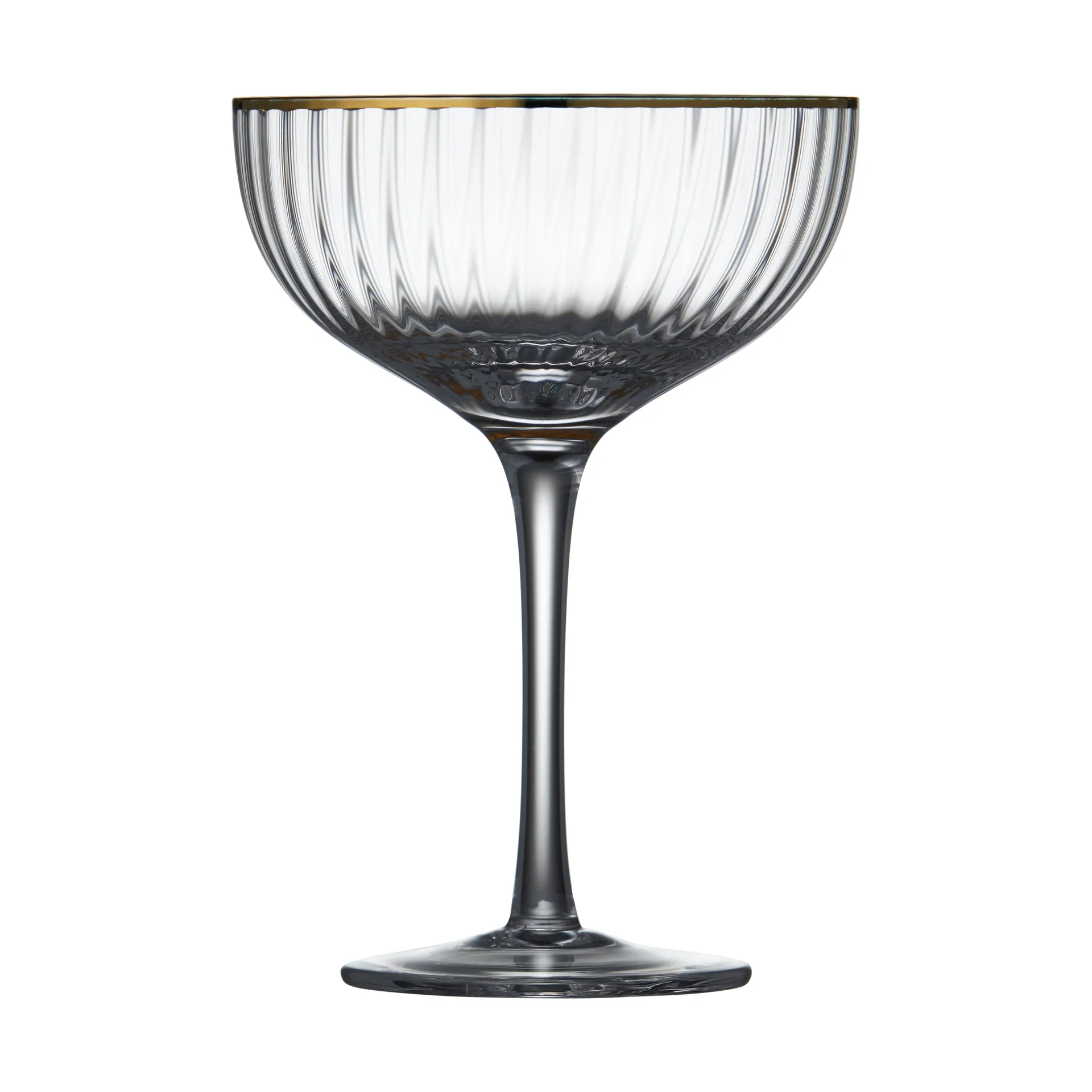 Palermo Gold 金色鸡尾酒杯 315ml 4只装, 透明_金色 Lyngby Glas