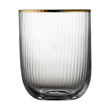 Palermo Gold 金色平底玻璃杯 350ml 4只装 - 透明_金色 - Lyngby Glas