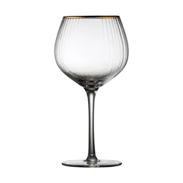 Palermo Gold 金色金汤力酒杯 650ml 4只装 - 透明_金色 - Lyngby Glas