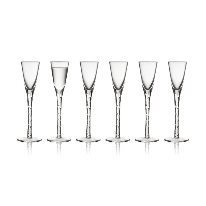 Paris 烈酒杯 25ml 6只装 - 透明 - Lyngby Glas