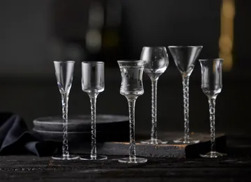 Rom 烈酒杯 2.5-50ml 6件装 - 透明 - Lyngby Glas