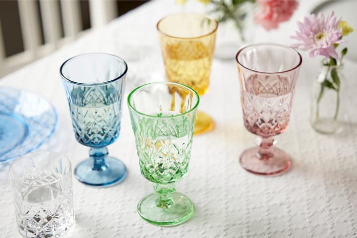 Sorrento 红酒杯 29 cl 四件套装, 粉色 Lyngby Glas