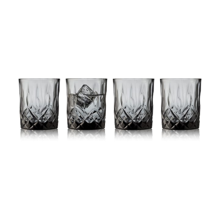 Sorrento 威士忌玻璃杯 32 cl 四件套装 - 烟熏 - Lyngby Glas