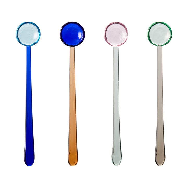 Torino 勺子 玻璃 18 cm 4件, Mix Lyngby Glas
