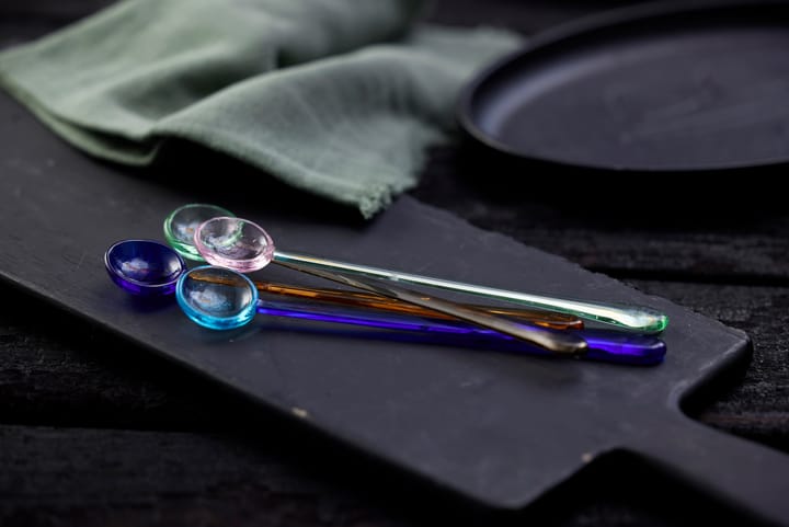 Torino 勺子 玻璃 18 cm 4件, Mix Lyngby Glas