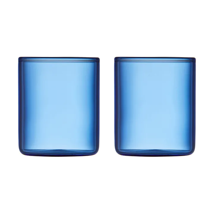 Torino 小酒杯 60ml 2包装 - 蓝色 - Lyngby Glas
