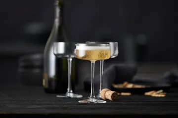 Zero 碟形香槟杯 260ml 4只装 - 晶透 - Lyngby Glas
