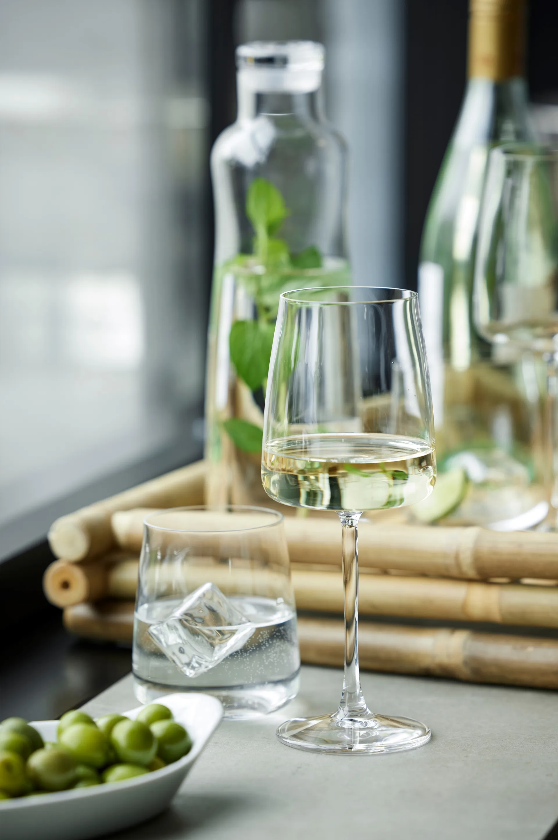 Zero 白葡萄酒杯 430ml 4只装, 晶透 Lyngby Glas