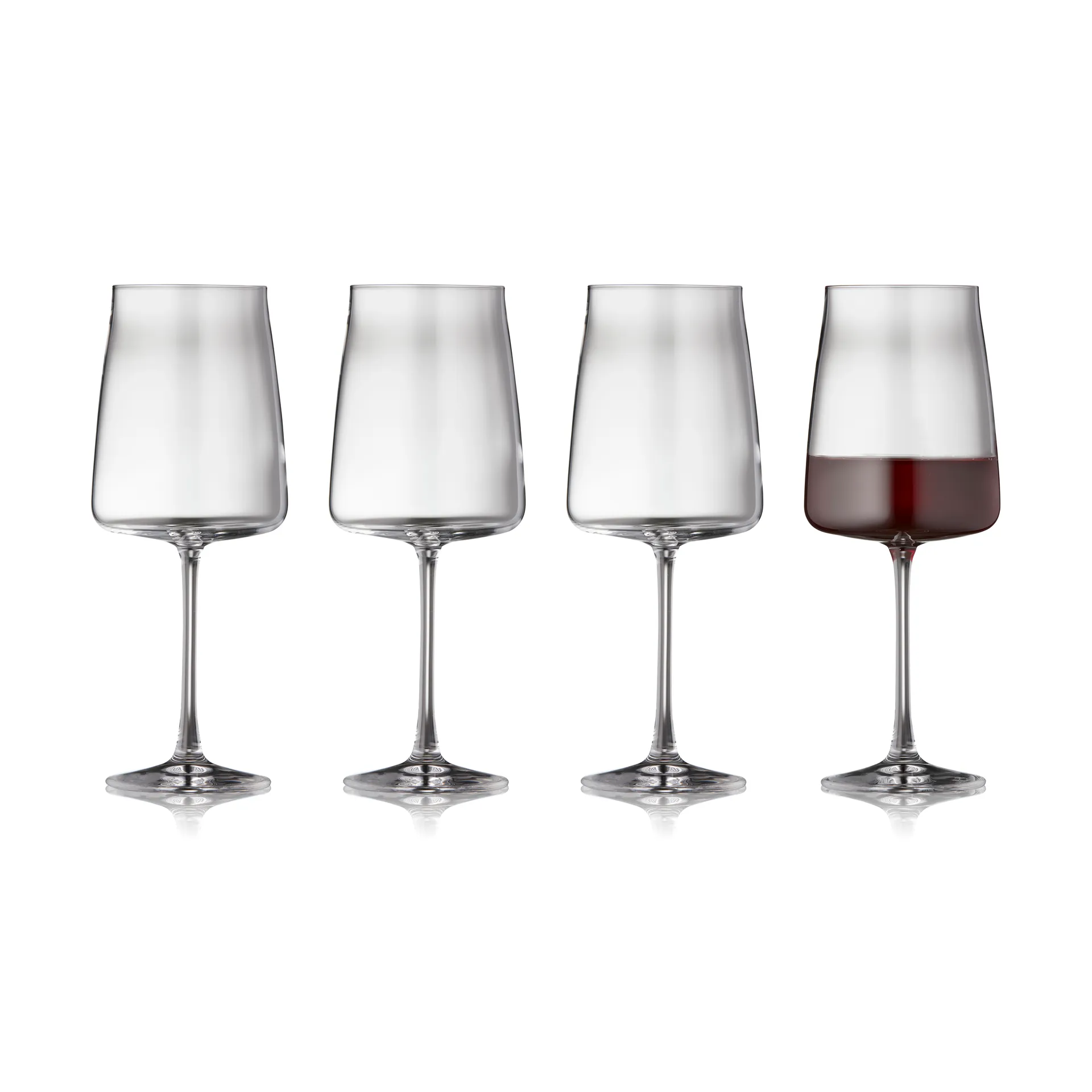 Zero 红葡萄酒杯 540ml 4只装, 晶透 Lyngby Glas