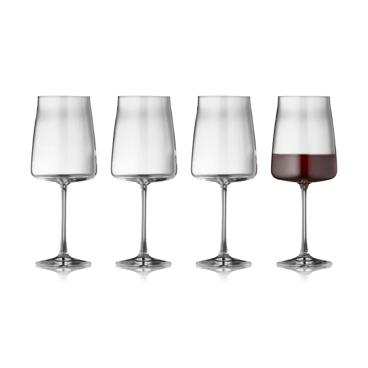 Zero 红葡萄酒杯 540ml 4只装 - 晶透 - Lyngby Glas