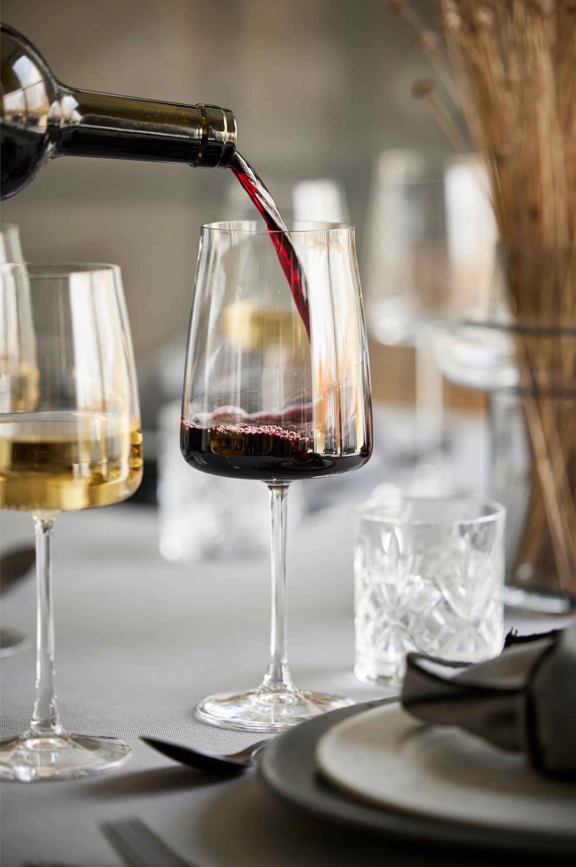 Zero white 红酒杯 43 cl 四件套装, Crystal Lyngby Glas