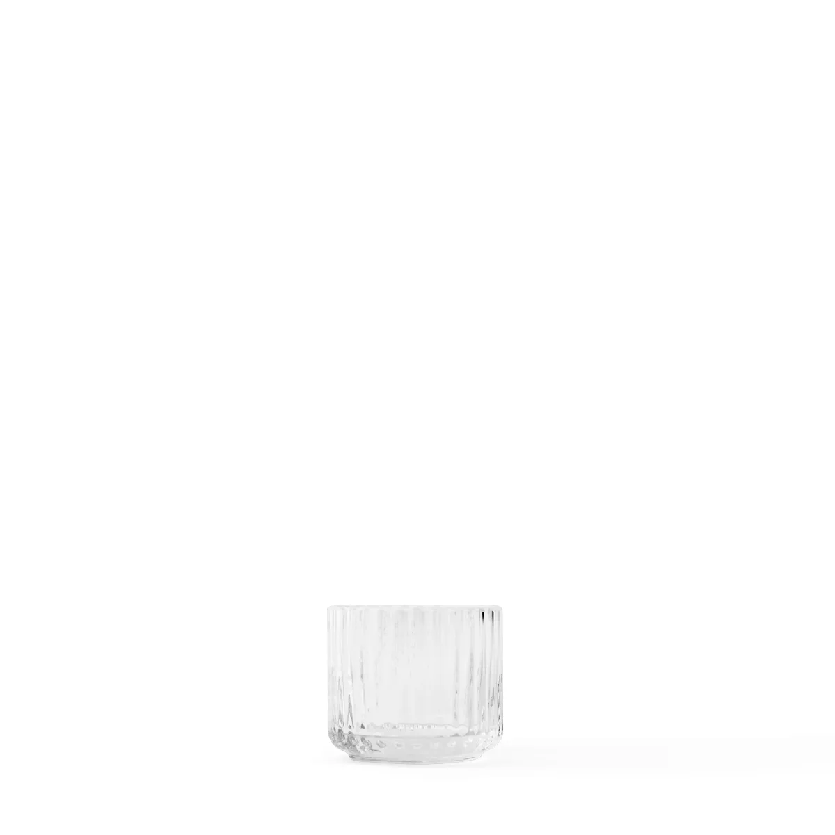 玻璃茶蜡烛台直径6.7cm, 透明色 Lyngby Porcelæn