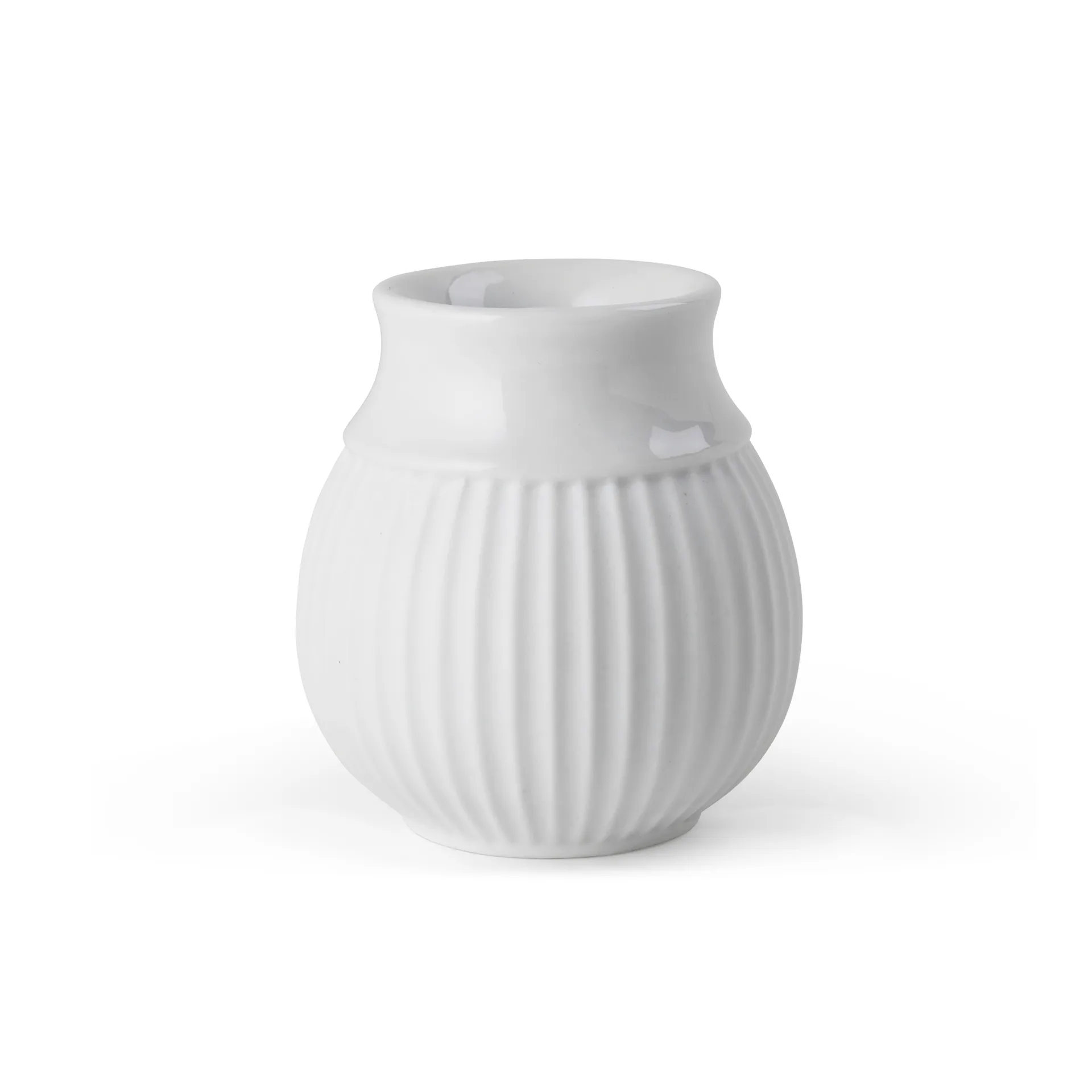 Curve 烛台7cm, 白色 Lyngby Porcelæn