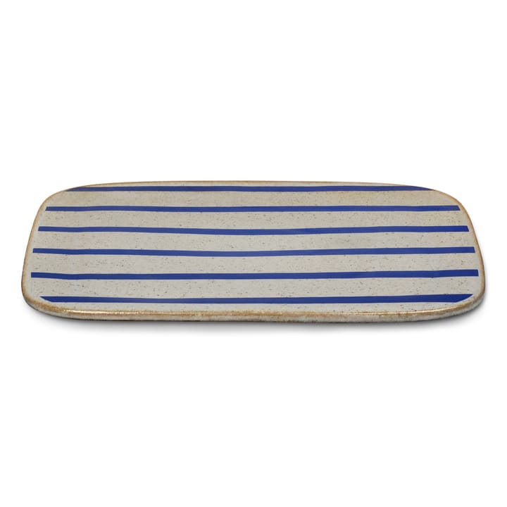 DAN-ILD remsa platter 27x27 cm, 蓝色 Lyngby Porcelæn