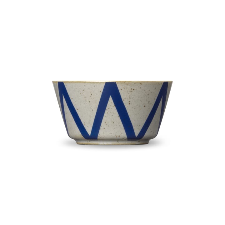 DAN-ILD zigzag  碗  Ø9 cm, 蓝色 Lyngby Porcelæn