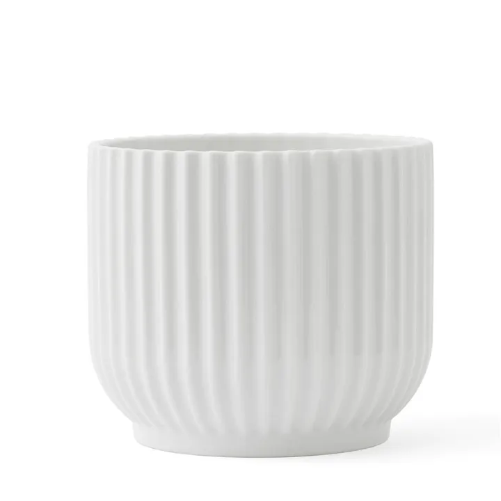 Lyngby 白色花盆 - Ø11.5cm - Lyngby Porcelæn