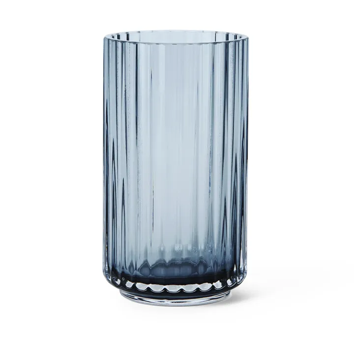 Lyngby 玻璃花瓶 午夜蓝色 - 12.5cm - Lyngby Porcelæn