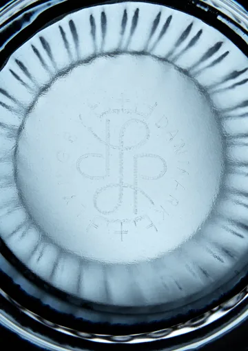 Lyngby 玻璃花瓶 午夜蓝色 - 12.5cm - Lyngby Porcelæn