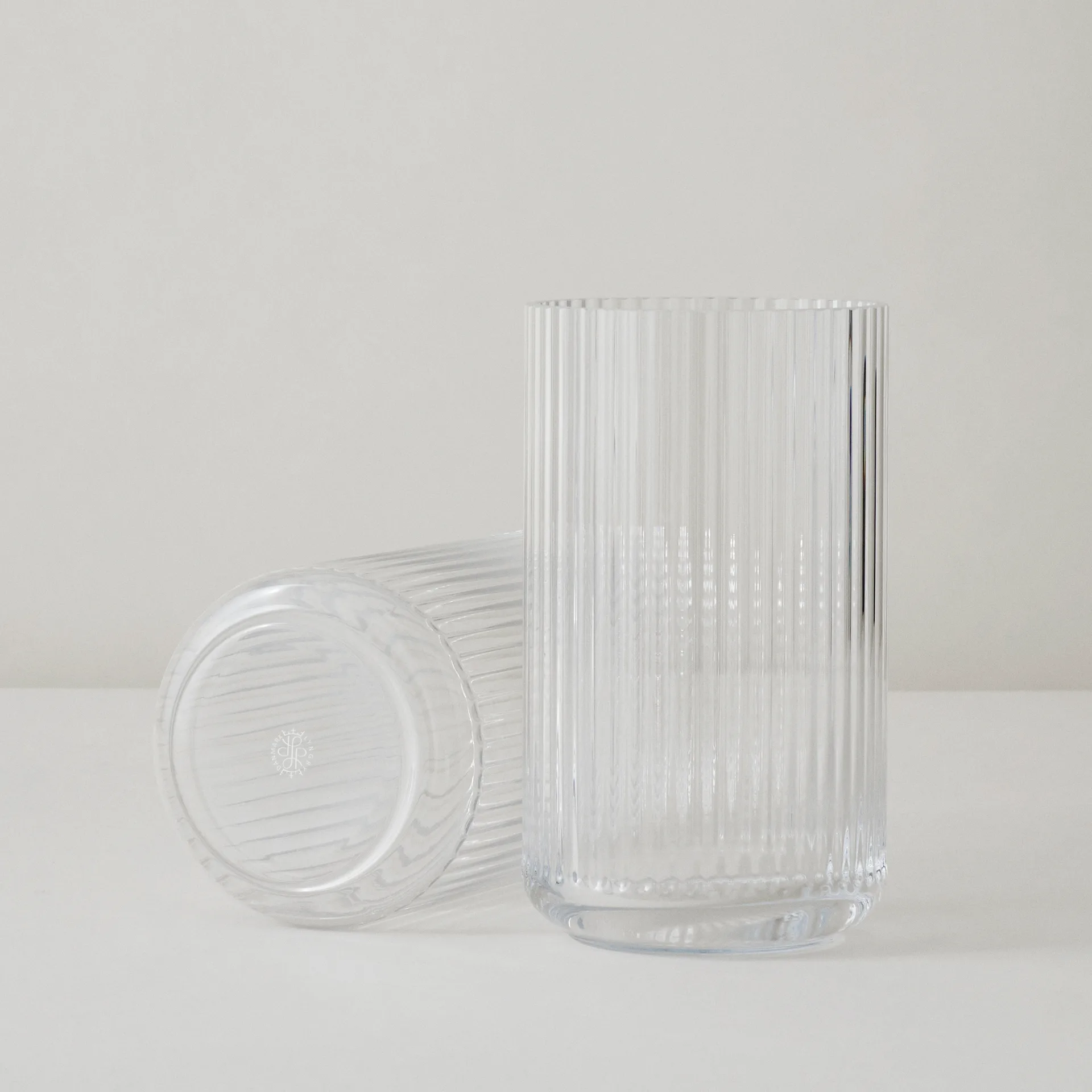 Lyngby 透明玻璃花瓶, 12cm Lyngby Porcelæn