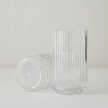 Lyngby 透明玻璃花瓶 - 12cm - Lyngby Porcelæn