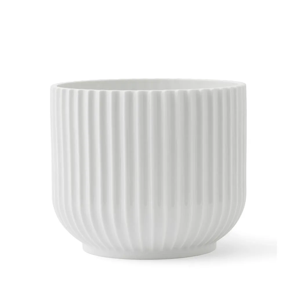 Lyngby 白色花盆, Ø14.5cm Lyngby Porcelæn
